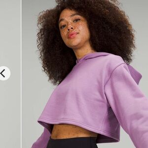 Lululemon All Yours Cropped Hoodie NWOT